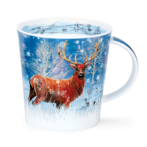 Mug Dunoon Cerf hiver - Compagnie Anglaise des Thés
