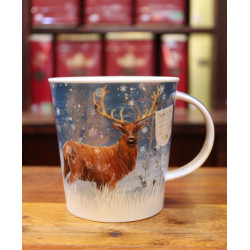 Mug Dunoon Cerf hiver - Compagnie Anglaise des Thés