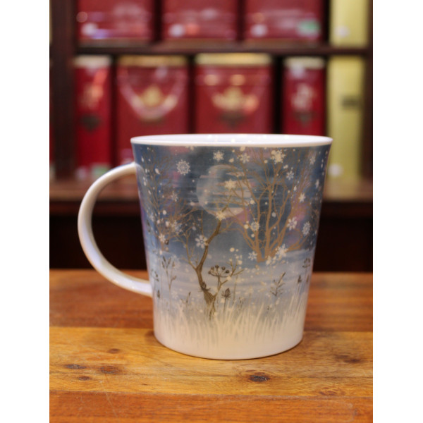 Mug Dunoon Rouge-gorge hiver - Compagnie Anglaise des Thés
