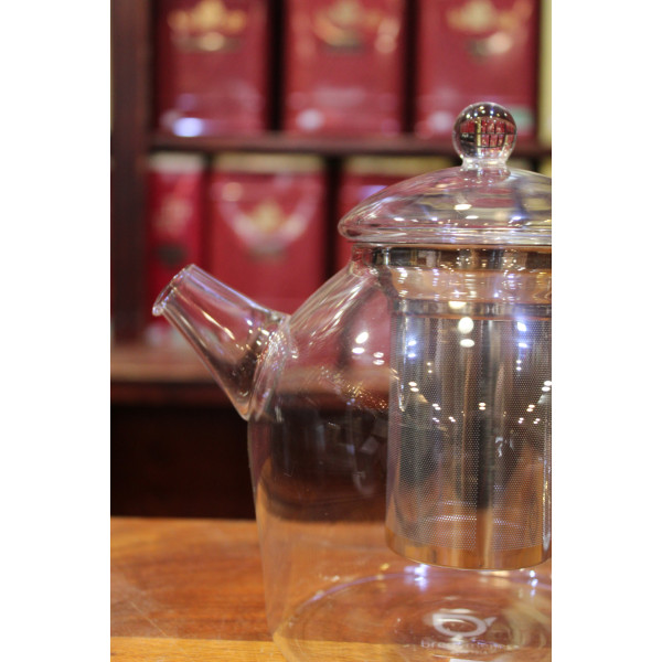 Théière en Verre 1,2l - Compagnie Anglaise des Thés