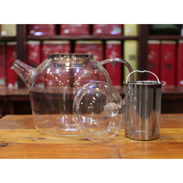 Théière en Verre 1,2l - Compagnie Anglaise des Thés