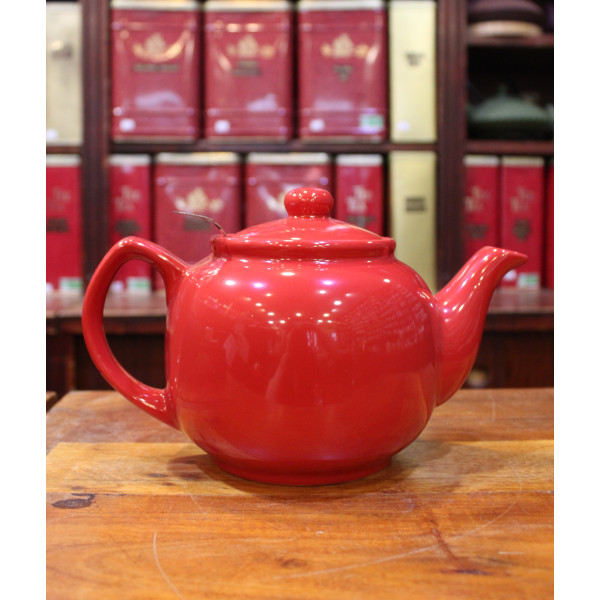 Théière Rouge 1,2l - Compagnie Anglaise des Thés
