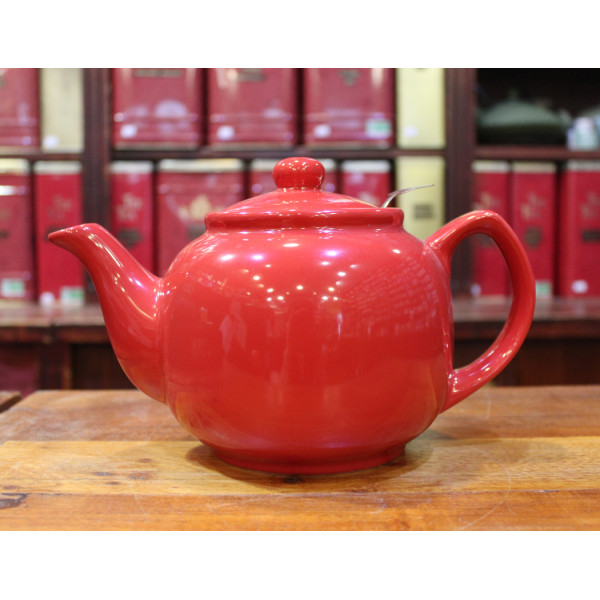 Théière Rouge 1,2l - Compagnie Anglaise des Thés