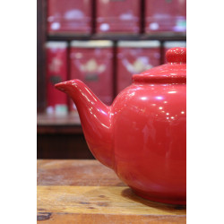 Théière Rouge 1,2l - Compagnie Anglaise des Thés