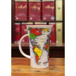 Mug Dunoon Carte du Monde - Compagnie Anglaise des Thés