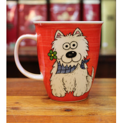 Mug Dunoon Caniche Blanc - Compagnie Anglaise des Thés