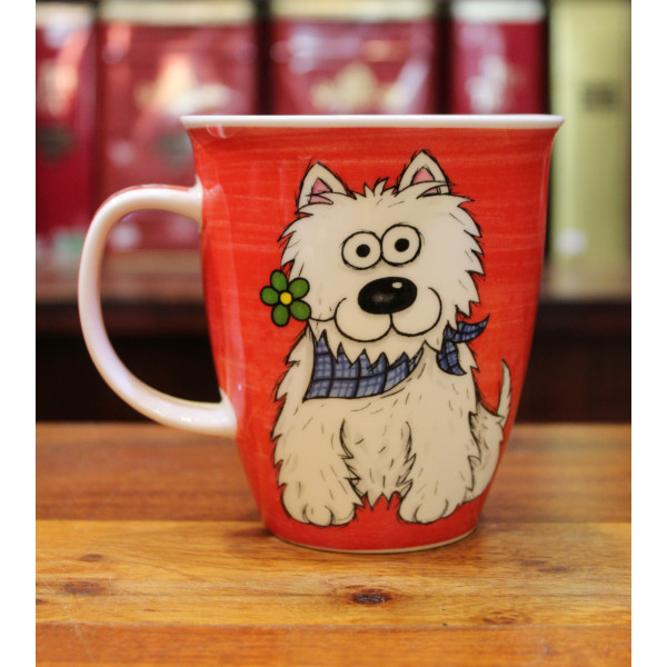 Mug Dunoon Caniche Blanc - Compagnie Anglaise des Thés