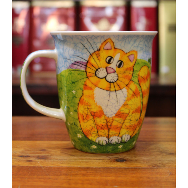 Mug Dunoon Happy Chat Noir - Compagnie Anglaise des Thés