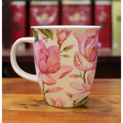 Mug Dunoon Magnolias Rose Clair - Compagnie Anglaise des Thés