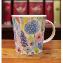 Mug Dunoon  Jardin Fleuri Bleu- Compagnie Anglaise des Thés