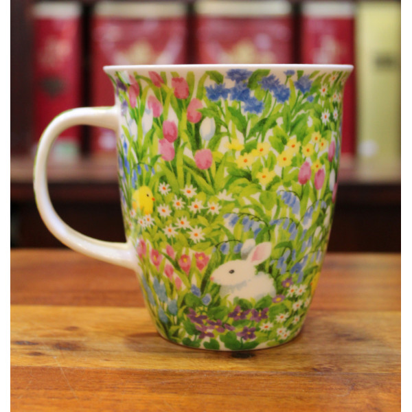 Mug Dunoon Lapin Printemps - Compagnie Anglaise des Thés