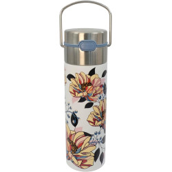 Thermos Fleurs blanches 50cl - Compagnie Anglaise des Thés