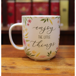 Mug Enjoy The Little Things - Compagnie Anglaise des Thés