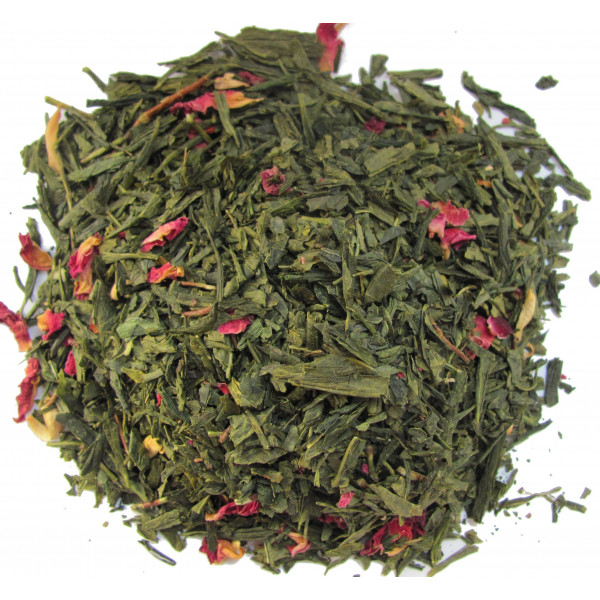 Thé vert Rose, Lotus, Fleur d'oranger, Fleur de cerisier -Thé vert ÉLYSÉES - Compagnie Anglaise des Thés