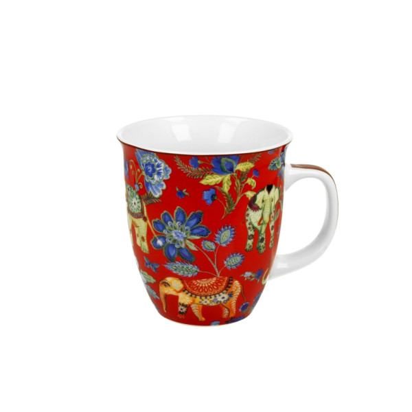 Grand Mug Rouge Éléphant- Compagnie Anglaise des Thés