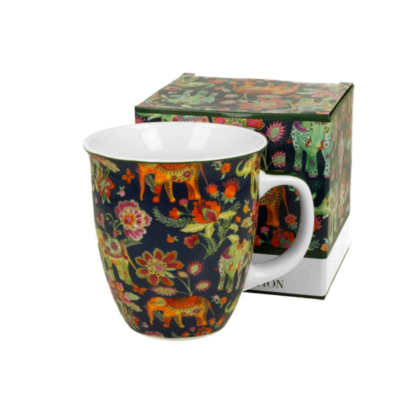 Grand Mug Bleu Éléphant- Compagnie Anglaise des Thés