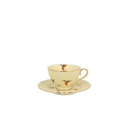 Mug et Soucoupe Cottage Colibri - Compagnie Anglaise des Thés