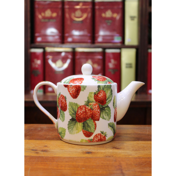 Théière Fraises 0.7L- Compagnie Anglaise des Thés