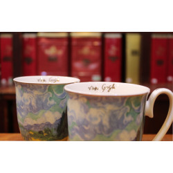 Coffret Mugs Champs de Blé Van Gogh 32cl - Compagnie Anglaise des Thés