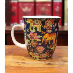 Grand Mug Bleu Éléphant- Compagnie Anglaise des Thés