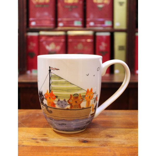 Mug Maxi Chats Bateau - Compagnie Anglaise des Thés