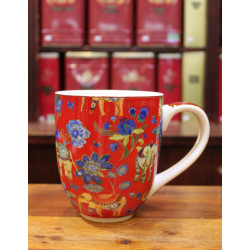 Mug Maxi Éléphant Rouge - Compagnie Anglaise des Thés