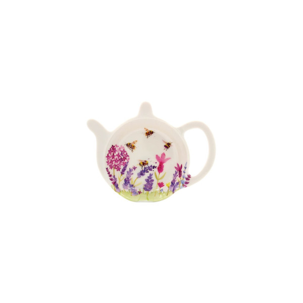 Soucoupe repose sachet Abeilles et lavande Soucoupe repose sachet Abeilles et lavande