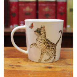 Mug chaton et papillon - Compagnie Anglaise des Thés