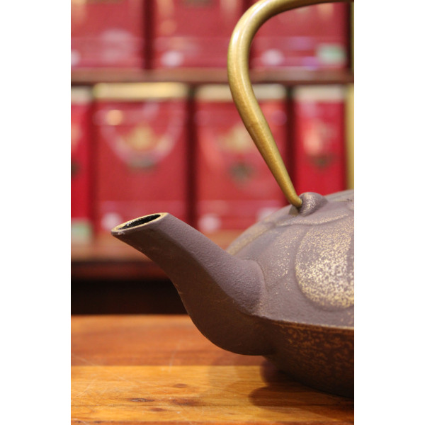 Fonte LOTUS Aubergine 1,3l - Compagnie Anglaise des Thés