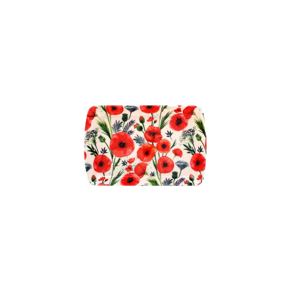 Petit Plateau Coquelicots - Compagnie Anglaise des Thés