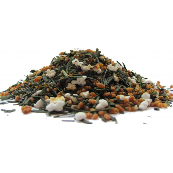 Thé du Japon aux Grains de riz soufflés -Thé GENMAICHA BIO  - Compagnie Anglaise des Thés