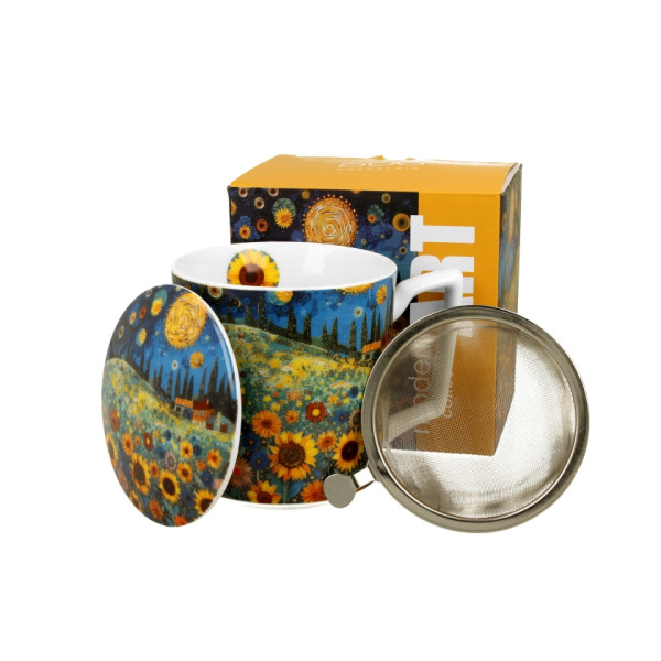 Tisanière Champs de tournesols - Compagnie Anglaise des Thés