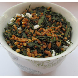 Tasse Thé du Japon aux Grains de riz soufflés -Thé GENMAICHA BIO  - Compagnie Anglaise des Thés