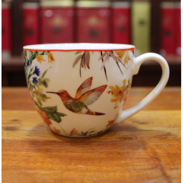 Petite tasse et Soucoupe Colibri - Compagnie Anglaise des Thés
