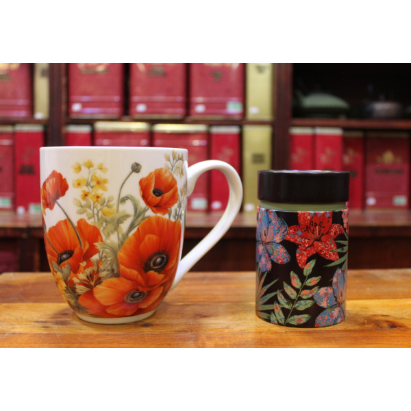 Mug Maxi Coquelicots - Compagnie Anglaise des Thés