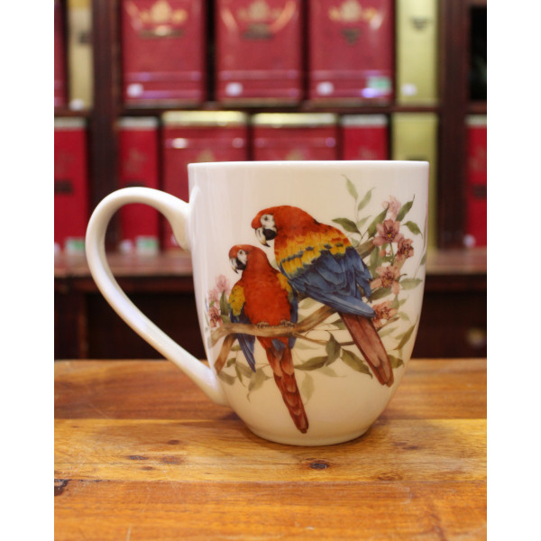 Mug Maxi Ara rouge - Compagnie Anglaise des Thés