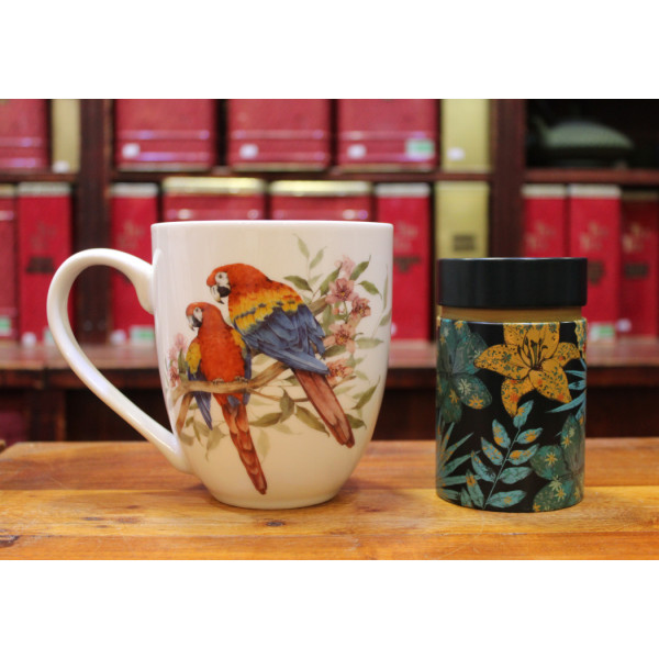 Mug Maxi Ara rouge - Compagnie Anglaise des Thés