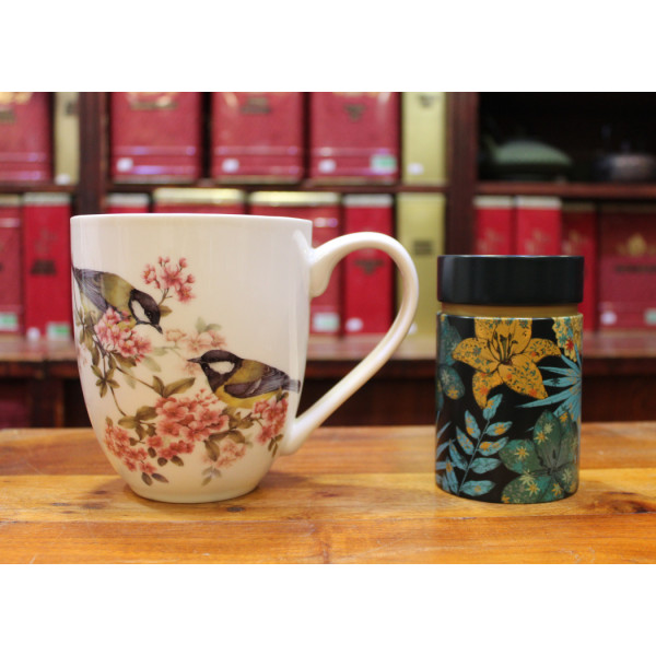 Mug Maxi Mésange charbonnière - Compagnie Anglaise des Thés