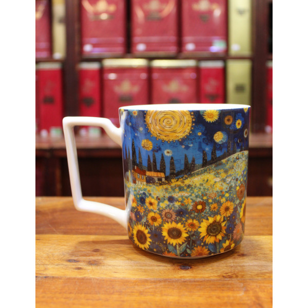 Mug Maxi Champs de Tournesols - Compagnie Anglaise des Thés