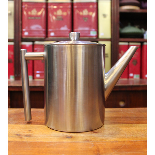 Théière Inox Brillante 1,2l- Compagnie Anglaise des Thés