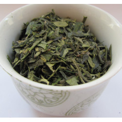 Tasse Thé Lung Ching ou "Puits du dragon"  - Thé vert LUNG CHING BIO - Compagnie Anglaise des Thés