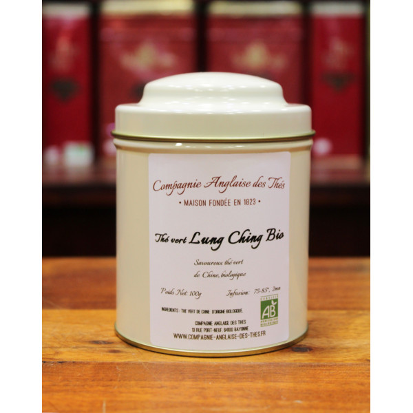Thé vert LUNG CHING BIO en sachets - Compagnie Anglaise des Thés