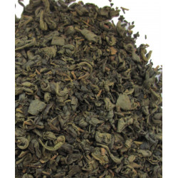 Thé en vrac de Chine roulé - Thé vert GUNPOWDER BIO- Compagnie Anglaise des Thés