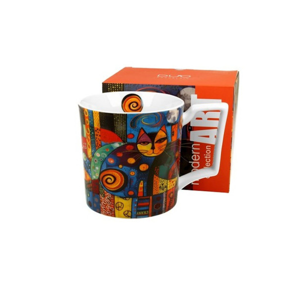 Mug Maxi Chat Mosaique - Compagnie Anglaise des Thés