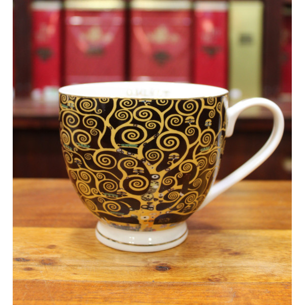 Mug à pied Klimt Arbre de vie - Compagnie Anglaise des Thés