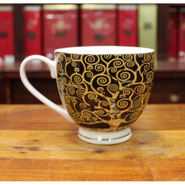Mug à pied Klimt Arbre de vie - Compagnie Anglaise des Thés