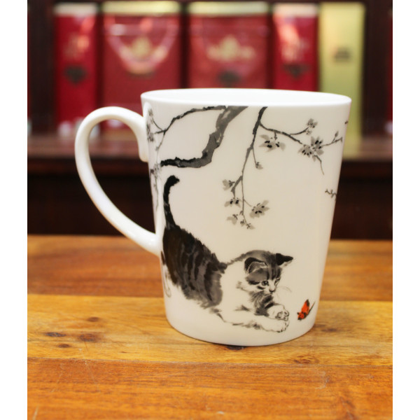 Mug Chaton Papillons - Compagnie Anglaise des Thés
