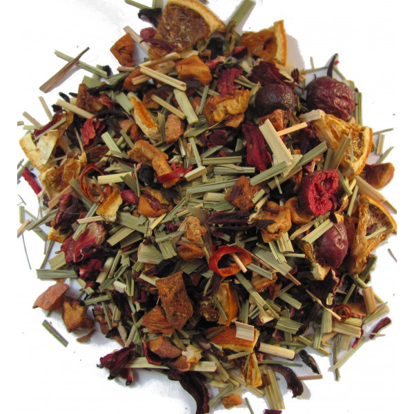 Infusion Orange, Cranberry, Piment doux - Infusion ESPELETTE - Compagnie Anglaise des Thés