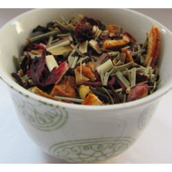 Tasse Infusion Orange, Cranberry, Piment doux - Infusion ESPELETTE - Compagnie Anglaise des Thés