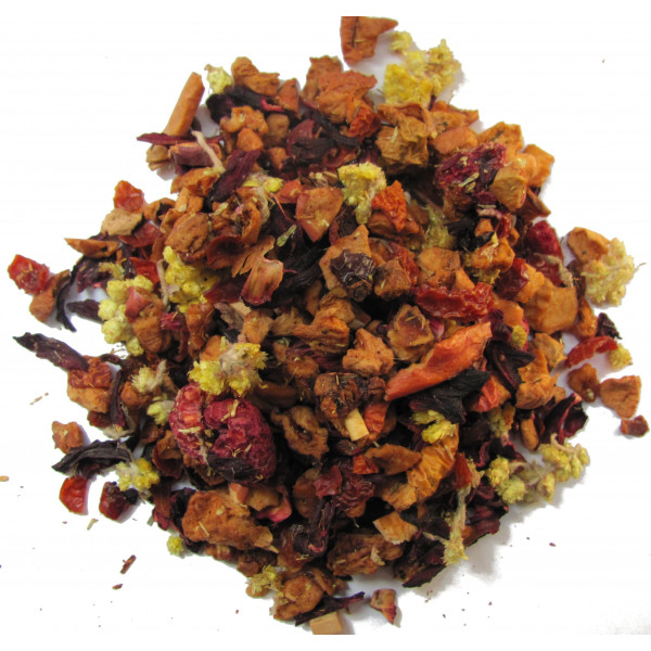 Infusion Framboise, Fruits des bois, Caramel - Infusion CRÊPE FLAMBÉE - Compagnie Anglaise des Thés